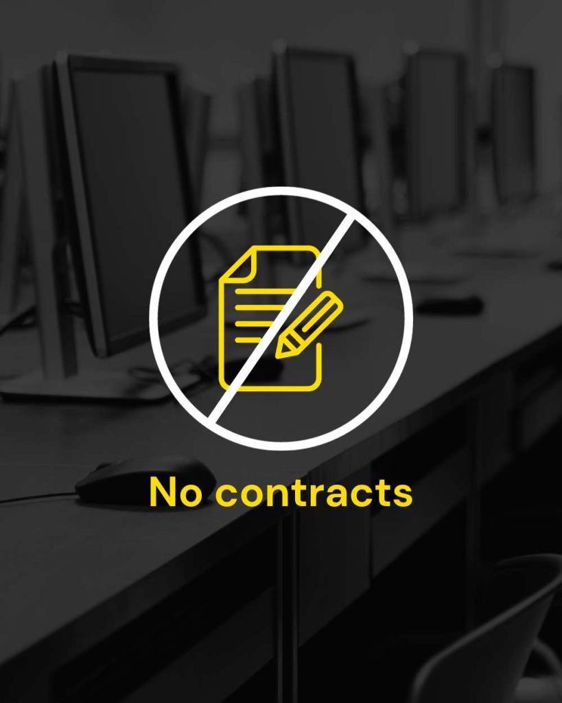 No contracts business IT